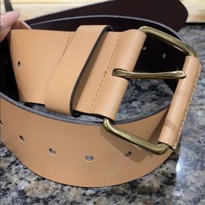 Tan waist belt